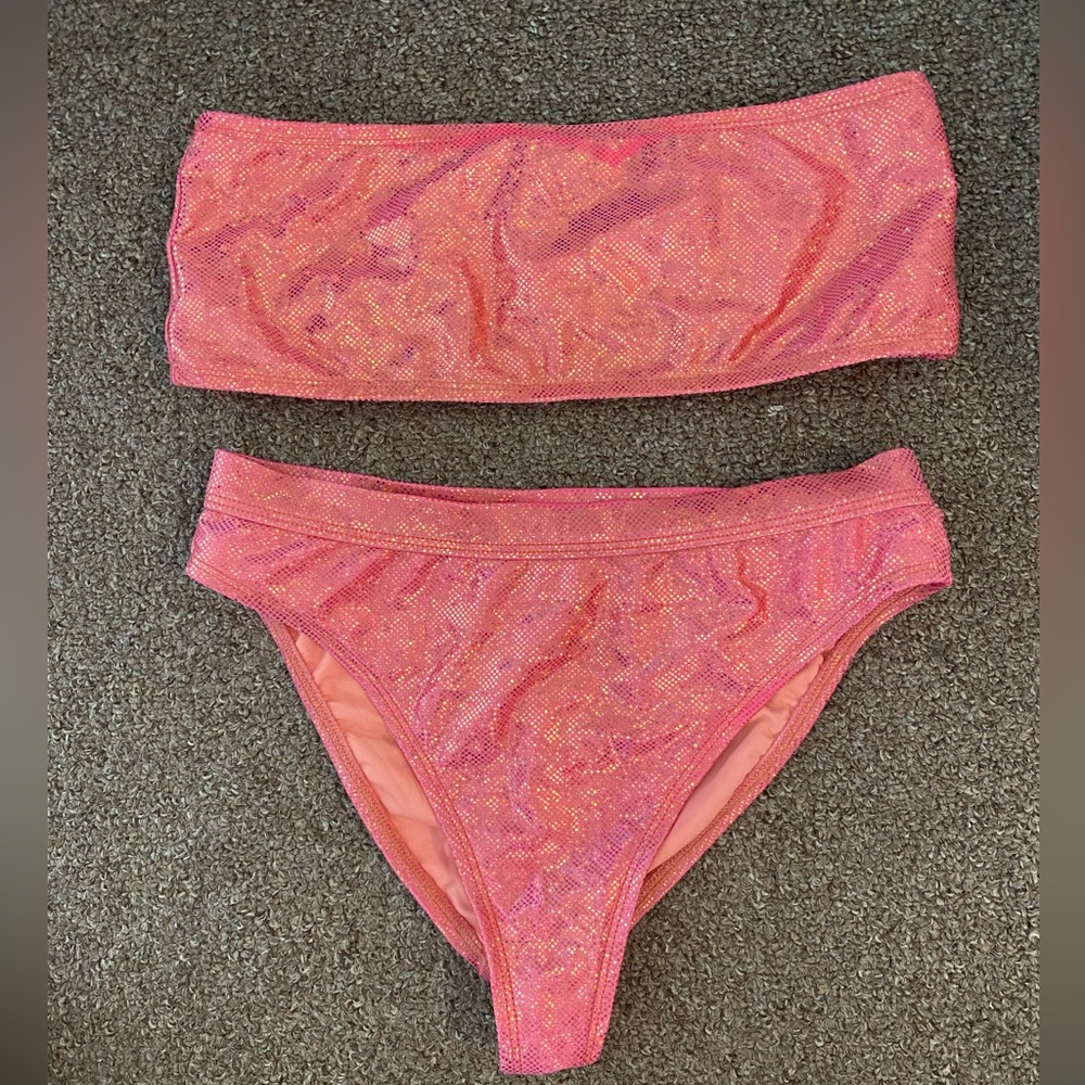Dippin Daisy’s Pink sparkly bikini